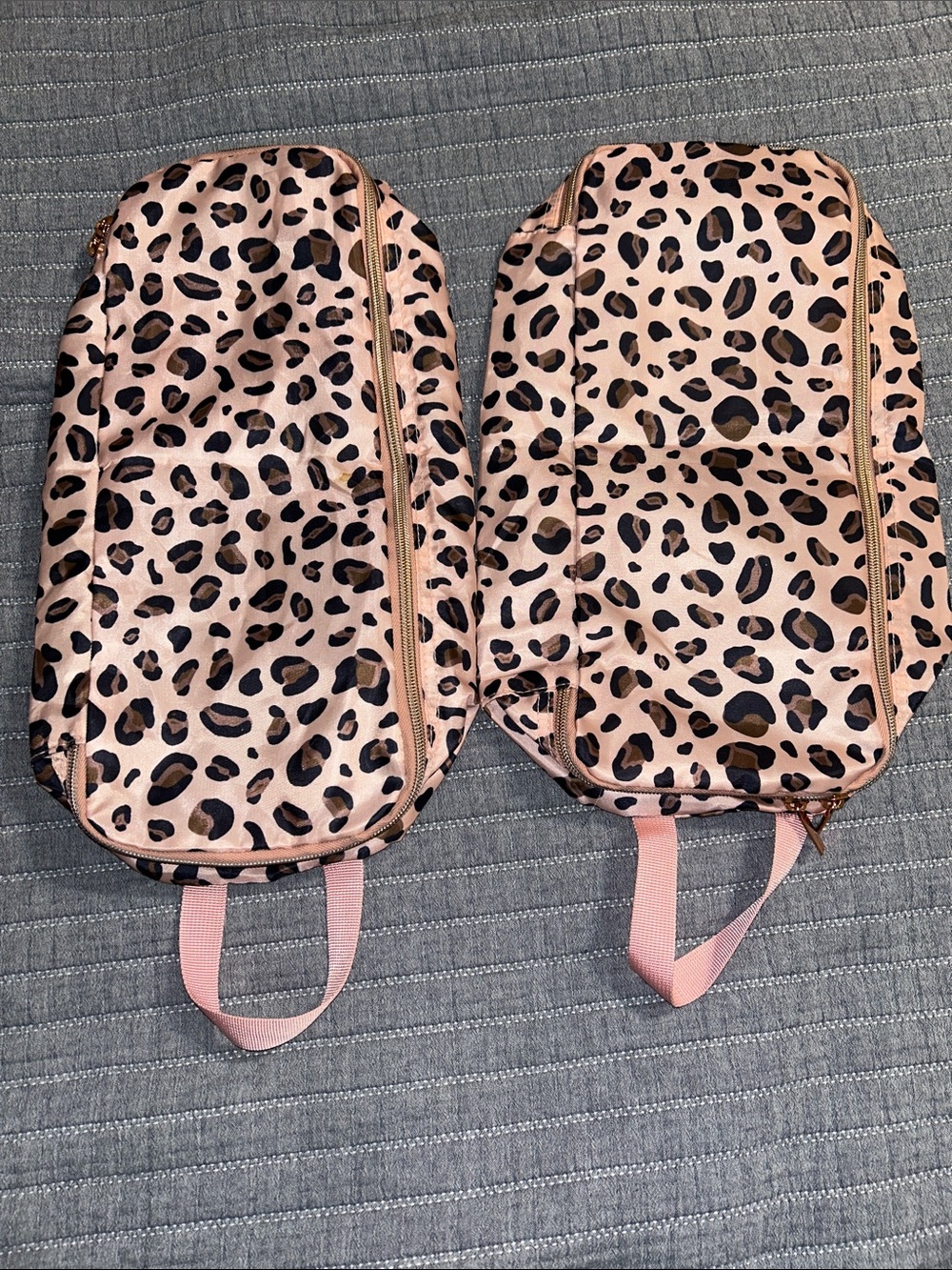 Pink Leopard Compression Travel Bags - Picture 2 of 6